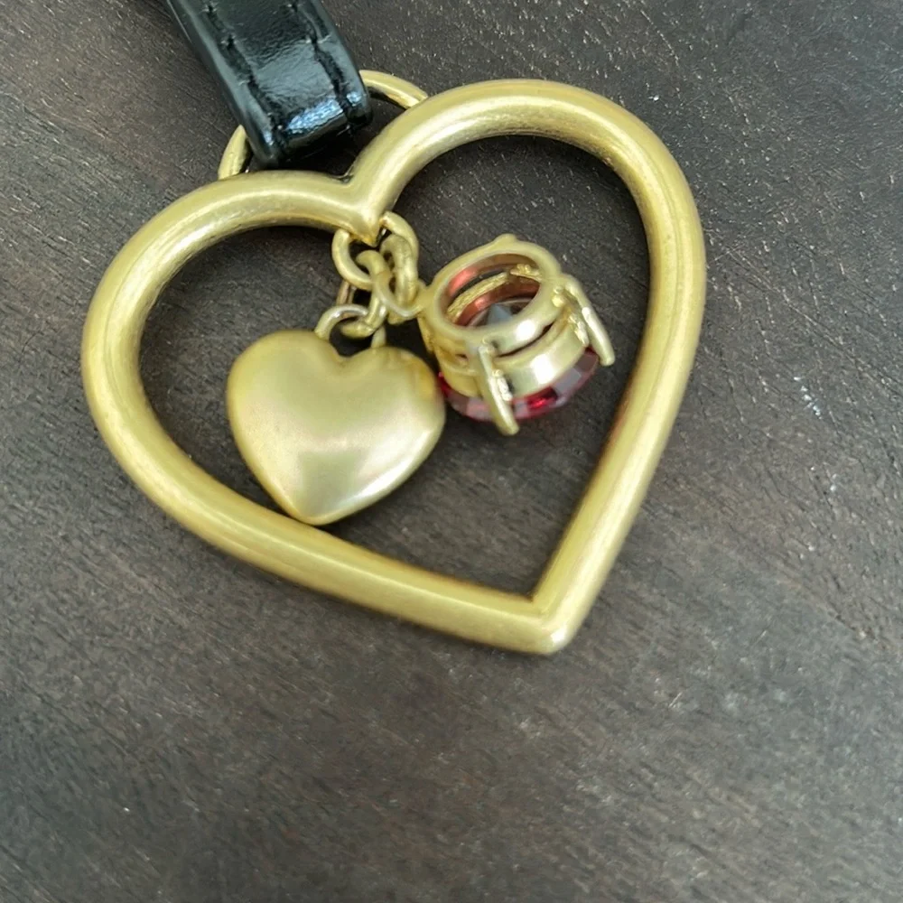 Juicy Couture Vintage bag Charm key fab/holder